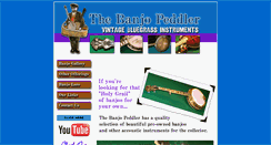 Desktop Screenshot of banjopeddler.com